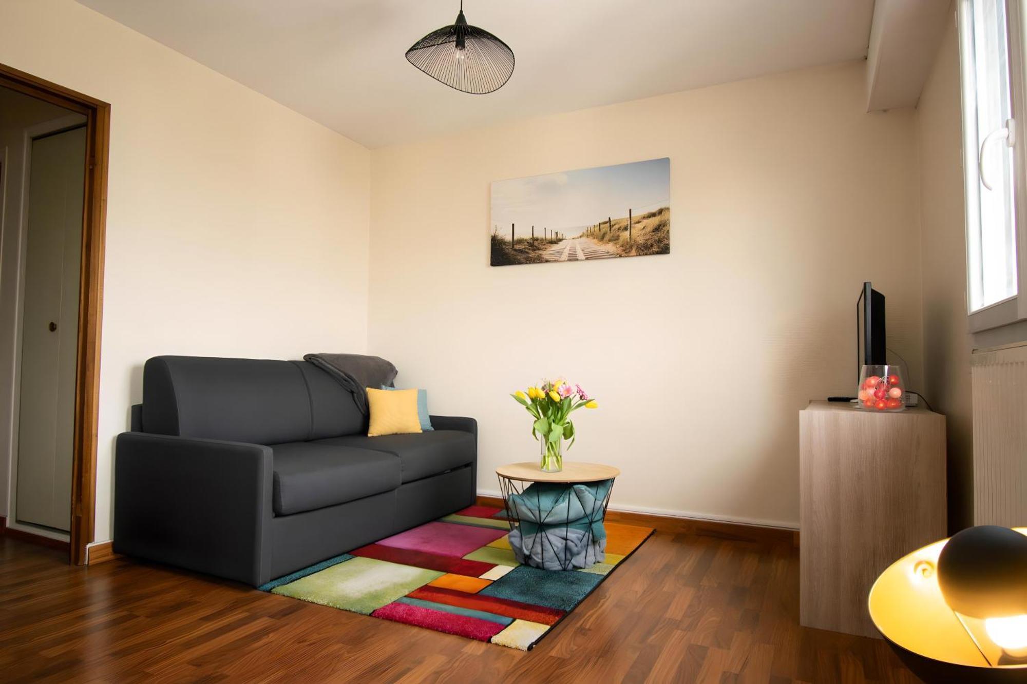 Grand Studio Avec Parking A 10 Minutes Des Plages Лорьян Экстерьер фото